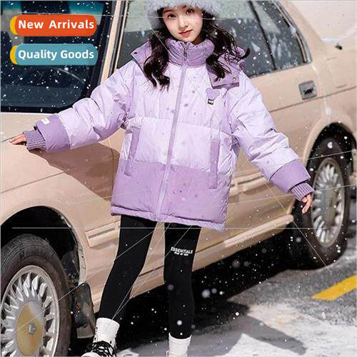 Girls cotton suit winter 2023 new childrens clothing girls o
