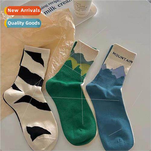 che socks female spring and fall ins Japanese set personalit