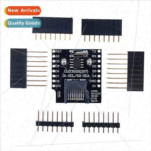 DS1307 Clock Module + Micro SD Module 适用 Wemo D1Mini Data