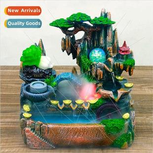 Wigwam Gifts Fish Tank Pendulum Exchange Waterfall Creative