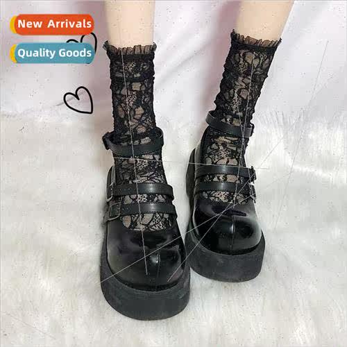 Lace lace socks small floral ins spring and summer thin jk J