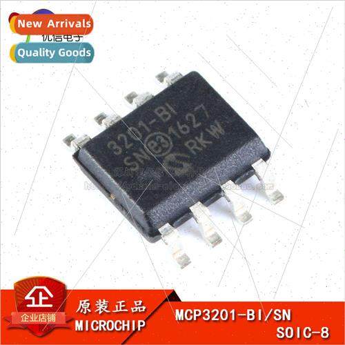 al Genuine SMT MCP3201-BI/SN SOIC-8 Analog-to-Digital Conver