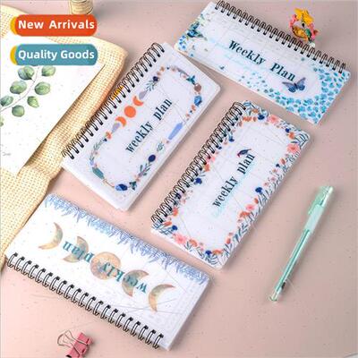 Small Fresh Wreath Moon Phase Tearable Weekly Planner Agenda