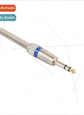 Model 6.35 Stereo DIY Plug with spring and color ring Plug