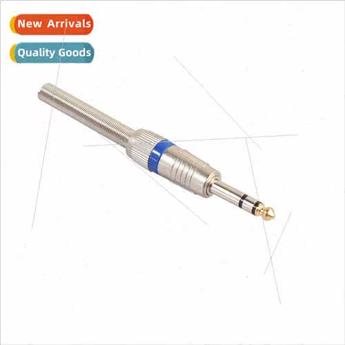 Model 6.35 Stereo DIY Plug with spring and color ring Plug