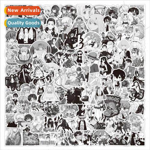 100 cartoon anime mixed  graffiti stickers luggage laptop mo