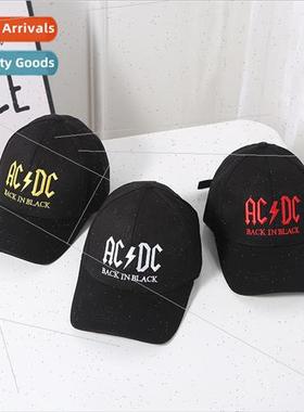 Hat men and women letters stab ACDC duck tongue cap spring a