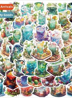 50pcs of cups in the microcosm graffiti stickers personalize
