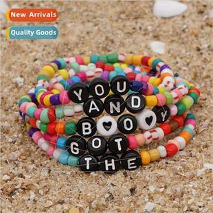 Glass Between Letters Bohemian Hand Stained Beads Bead Style