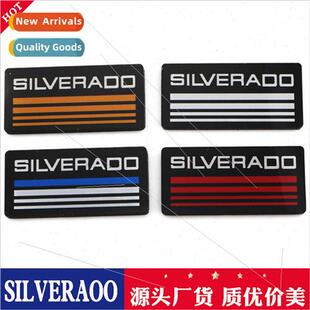 适用 CHEVROLET SILVERADO acrylic tuning decals square fender