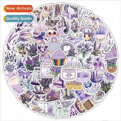 100 cartoon lavender doodle childrens notebook stationery sc