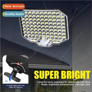 Split Wall Sensor 184LED Home Body Solar Outdoor New ght