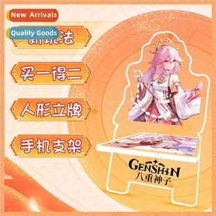 Harakami anime characters acrylic stand cell phone holder 2-