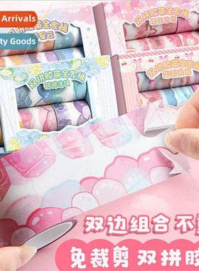 handbook tape dream bubble bilateral washi tape handbook spe