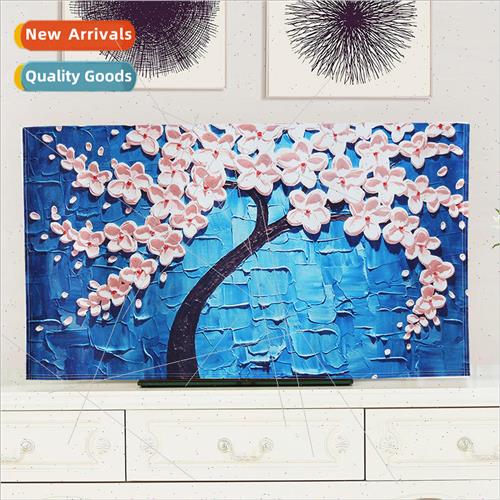 Super soft TV cover dust cover hanging LCD 55 inches 50 curv