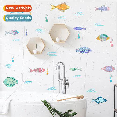 New LD63009 cartoon painted fish water pattern childrens roo