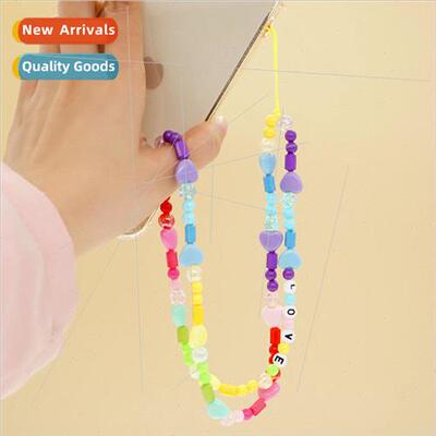 New rainbow gradient rainbow cycle color 60cm long anti-lost