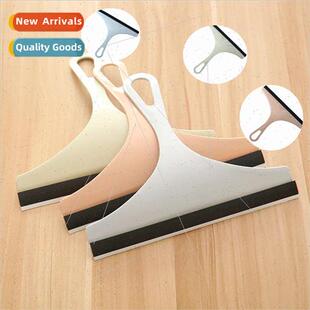 T soft rubber glass scraper window cleaner bathroom floor ti