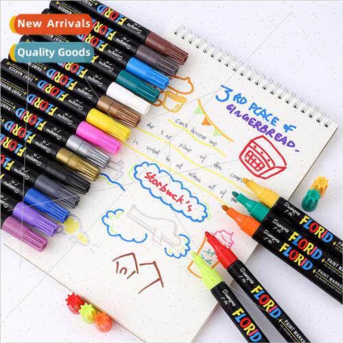 168-20 Color Paint Pens Anti-Walking Ink Students Art Painti