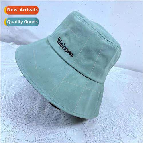 New womens hats small letters large-brimmed fishermans hat f