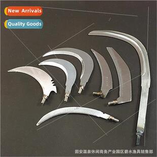 Grass Cutting ckle Stainless Steel Plunge Pole Fishing Water