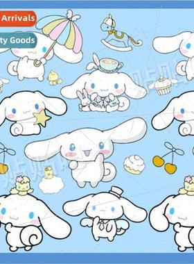 Yuji dog big ear dog ins stickers laptop cell phone case bac