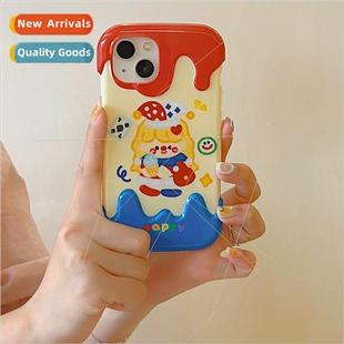 girl 适用 case cartoon 14ProM phone cheese Creative Apple