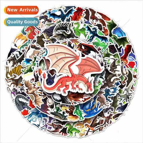100 cartoon ins evil dragon animal cool DIY decoration stick