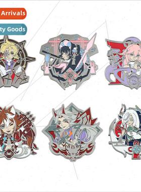 Harakami Brooch Metal Yae Kamiko Abedo Arakaki Ichidou Chara