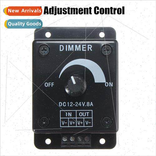 Dimmable LED Dimmer Switch Brightness Manual Adjustable Cont