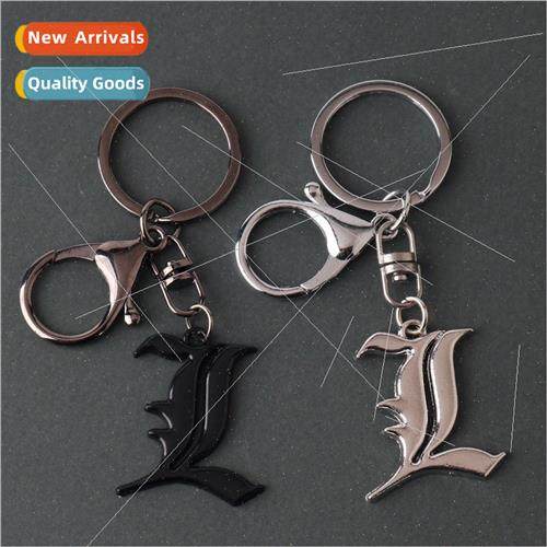 Japans anime  jewelry Death Note notes keychain death double