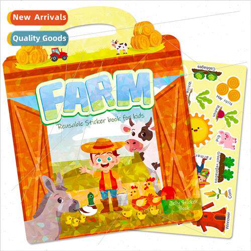 Portable childrens creative DIY cognitive farm wind Enlighte