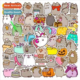 graffiti laptop computer bike stickers cat fat pcs