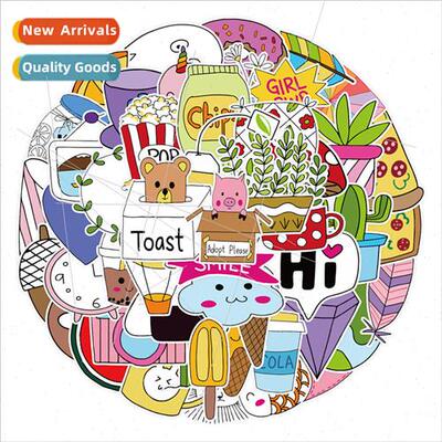 50 ins kawaii graffiti stickers luggage car laptop refrigera