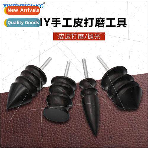 DIY Handmade Leather Polishing Stick Leather Edge Trimming a