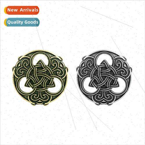 Celtic Knot Brooch Vintage Metal Pin Clothing Accessories No