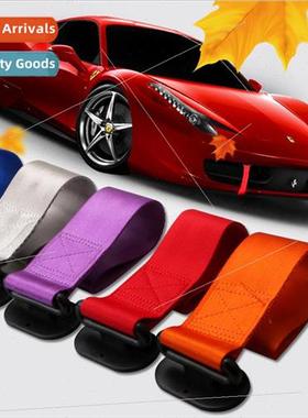 JDM tuning car towing rope with bumper decorative header tow