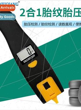 2 in 1 Digital Tire Pressure Gauge Car Tire Tread Depth Rule