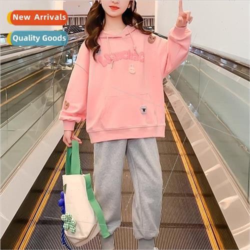 Girls sweater spring and fall 2023 new 适用eign childrens ch