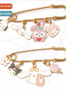 New cute brooch Kulome jade cinnamon dog waist pin rabbit st