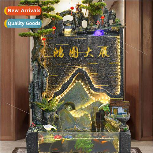 Rockery flowing landscape fountain floor circulation water w