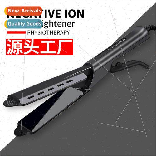 Temperature-regulated clipboard bangs hair tools straighteni