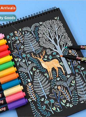 60 colors Guangna 7100 soft tip acrylic water-based paint ma