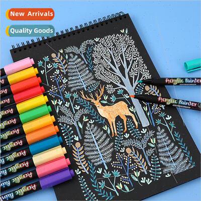 60 colors Guangna 7100 soft tip acrylic water-based paint ma