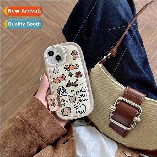 Full screen cartoon car white dog 适用 14ProMax new iPhone 1