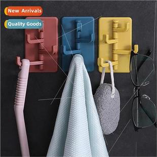 rotating adhesive hooks Four sticky household hook series