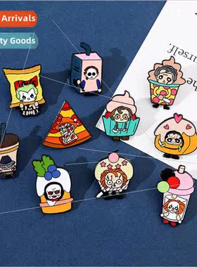 New Halloween creative brooch film and  series around a vari