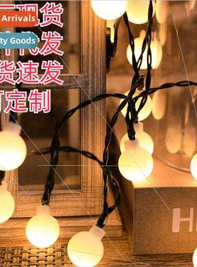 LED Solar Camping Tent Waterproof Orb String ghts Frosted Or