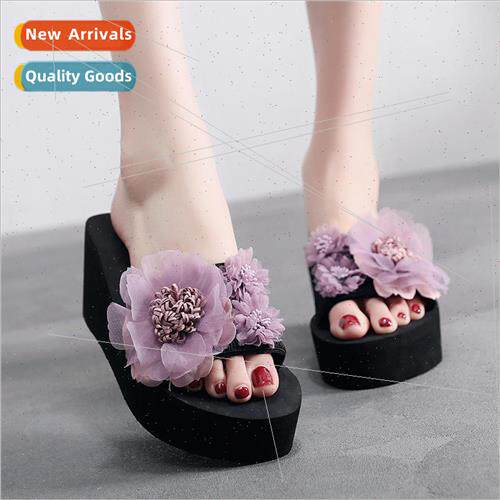 2019 new fashion outside wear one word drag female summer fl