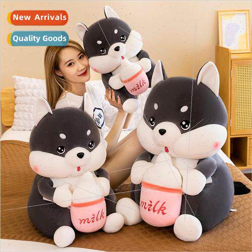 Cute bottle husky pillow dog plush toys 适用 children doll b